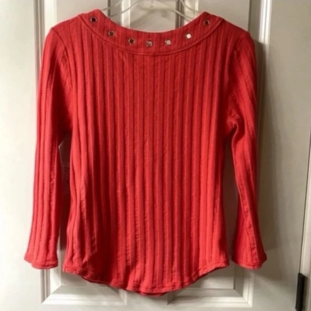 NWT Free People ICE COLD Lace Up Top